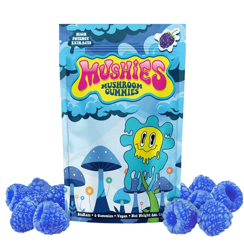 Party Vibez - Blu Razz Mushroom Gummies